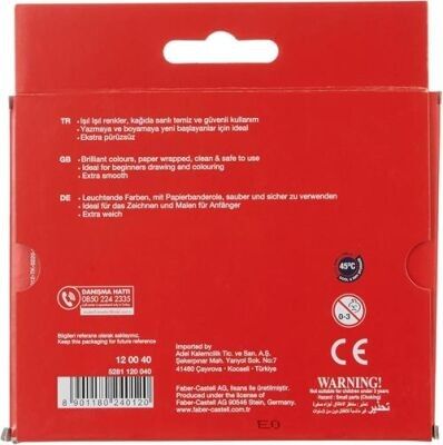 FABER-CASTELL MUM BOYA SÜPER YIKANABİLİR
