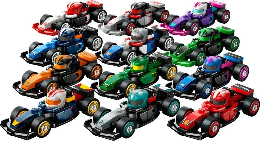 LEGO FORMULA SÜRPRİZ PAKET KOLEKSİYONLUK YARIŞ ARABALARI