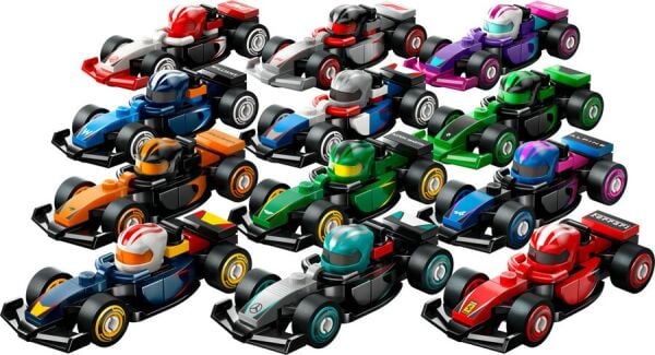LEGO FORMULA SÜRPRİZ PAKET KOLEKSİYONLUK YARIŞ ARABALARI