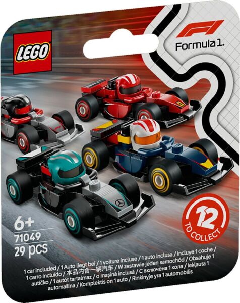 LEGO FORMULA SÜRPRİZ PAKET KOLEKSİYONLUK YARIŞ ARABALARI