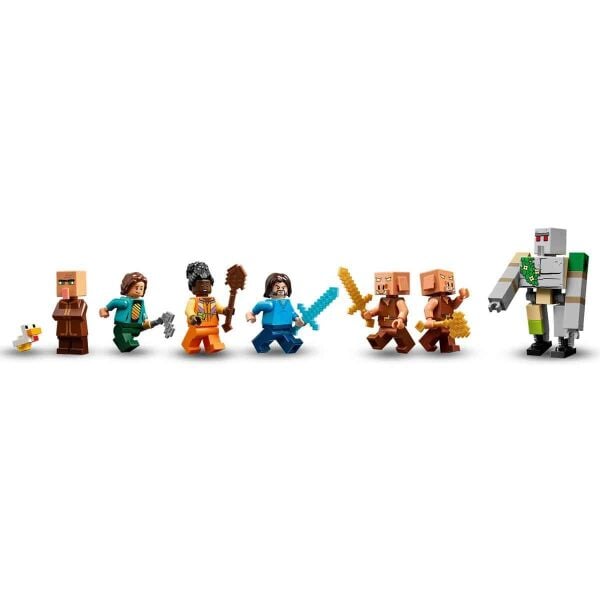 LEGİ MİNECRAFT THE GHAST BALLOON KÖY SALDIRISI