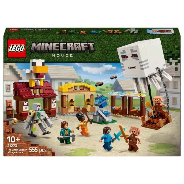 LEGİ MİNECRAFT THE GHAST BALLOON KÖY SALDIRISI