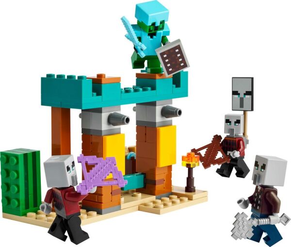 LEGO MİNECRAFT THE ILLAGER ÇÖL DEVRİYESİ