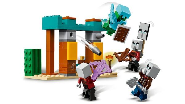 LEGO MİNECRAFT THE ILLAGER ÇÖL DEVRİYESİ