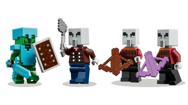 LEGO MİNECRAFT THE ILLAGER ÇÖL DEVRİYESİ