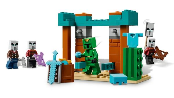 LEGO MİNECRAFT THE ILLAGER ÇÖL DEVRİYESİ