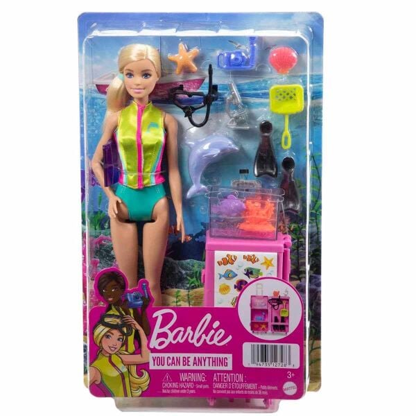 BARBİE DENİZ BİYOLOĞU OYUN SETİ