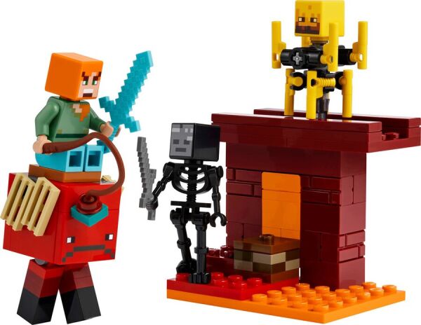 LEGO MİNECRAFT NETHER LAV SAVAŞI 99 PRÇ