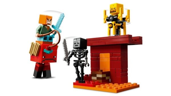 LEGO MİNECRAFT NETHER LAV SAVAŞI 99 PRÇ