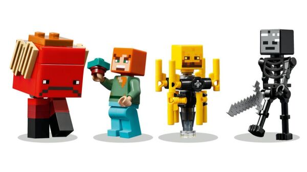 LEGO MİNECRAFT NETHER LAV SAVAŞI 99 PRÇ
