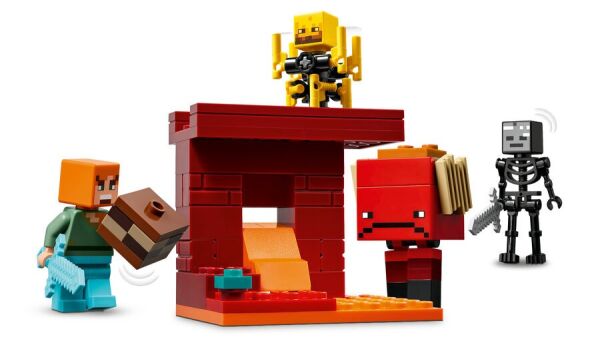 LEGO MİNECRAFT NETHER LAV SAVAŞI 99 PRÇ