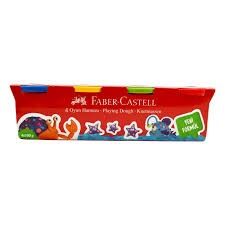 FABER-CASTELL OYUN HAMURU 4X100 KLASİK
