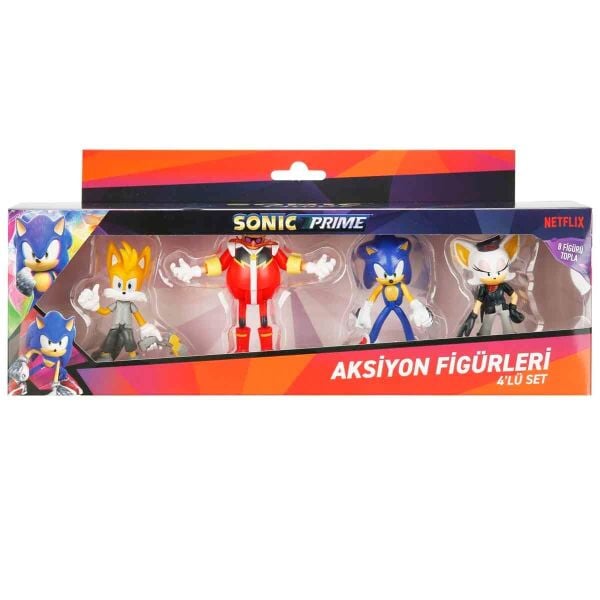 SONIC PRME 4'LÜ AKSİYON DELUXE SET