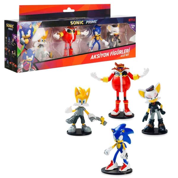 SONIC PRME 4'LÜ AKSİYON DELUXE SET