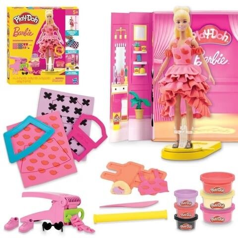 PLAY DOH   BARBIE DESIGNER FASHION SHOW