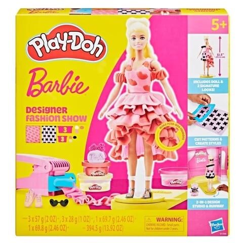 PLAY DOH   BARBIE DESIGNER FASHION SHOW