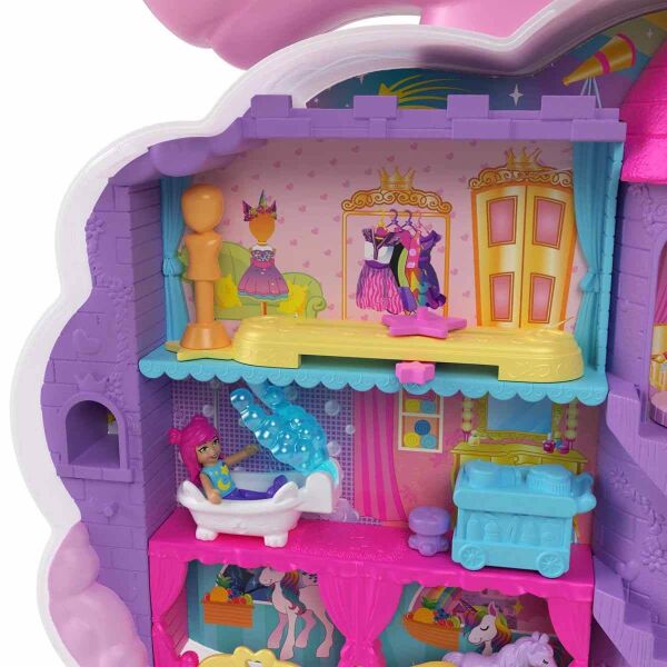 POLLY POCKET TEK BOYNUZLU ATIN GÖKKUŞAĞI SALONU