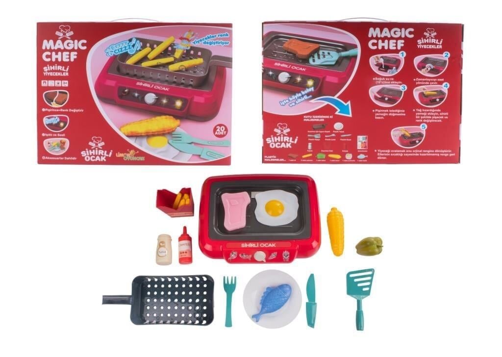 MAGİC SHEF BARBEKÜ OCAK SETİ