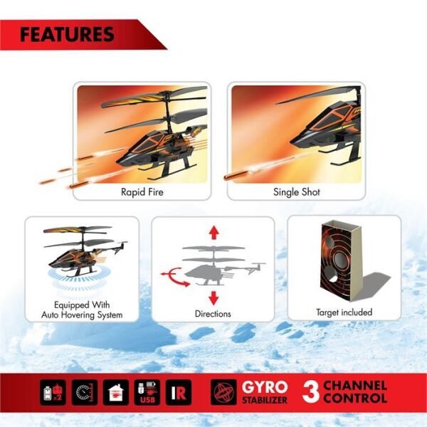 NECO SILVERLİT HAVER BLAST HELİKOPTER