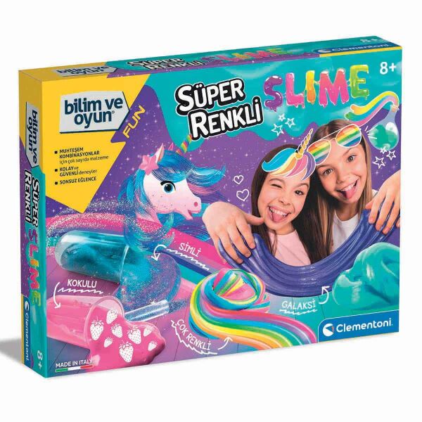 BİLİM VE OYUN SÜPER RENKLİ SLİME