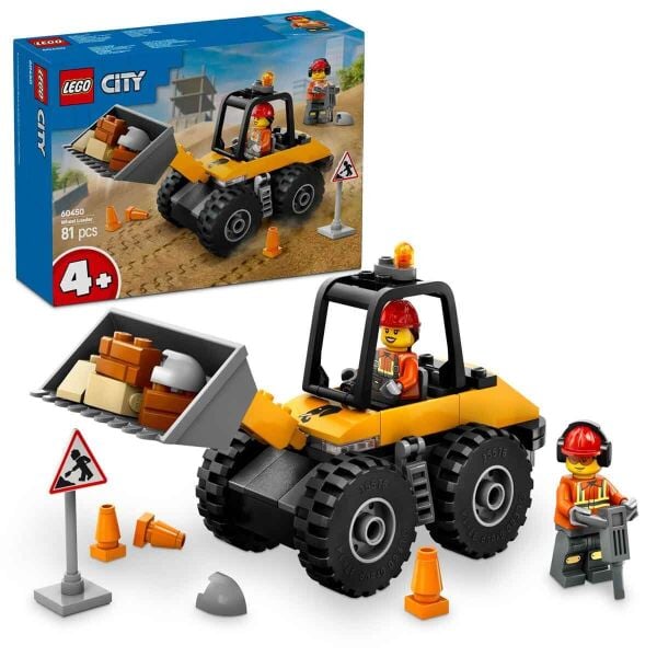 LEGO CITY TEKERLEKTİ YÜKLEYİCİ