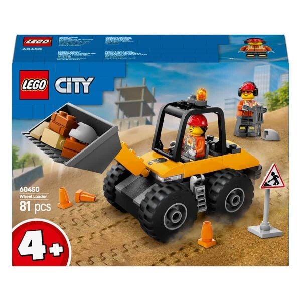 LEGO CITY TEKERLEKTİ YÜKLEYİCİ