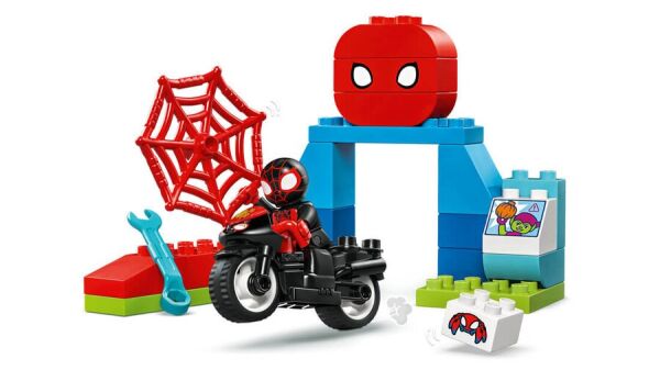 LEGO DUPLO MARVEL SPİN'İN MOTORSİKLET MACERASI