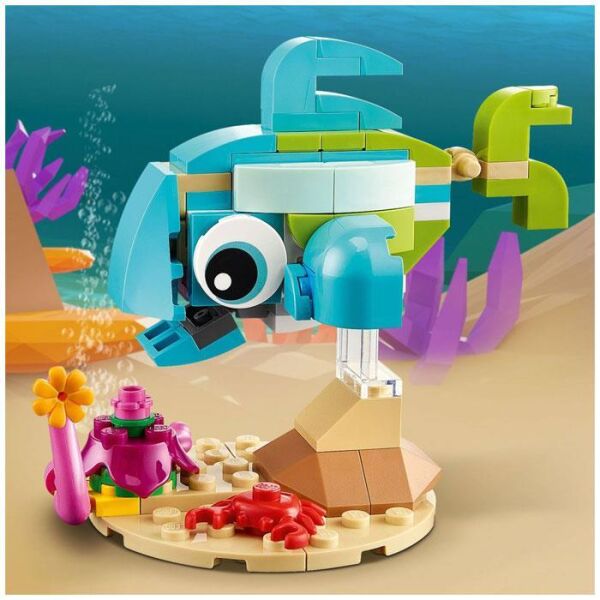 LEGO CREATOR YUNUS VE KAPLUMBAĞA 3Ü1 ARADA