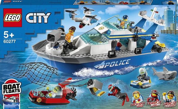 LEGO CITY POLİCE PATROL BOAT