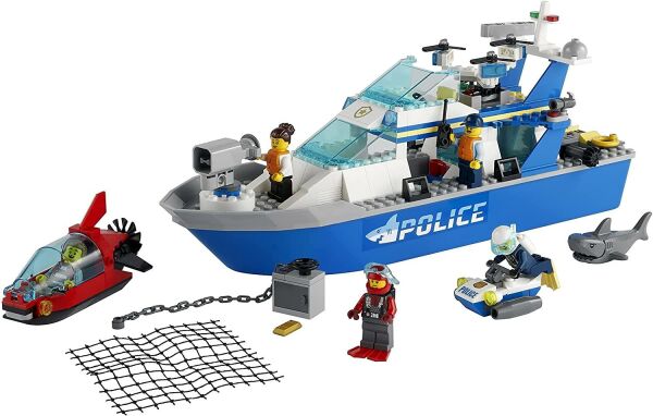 LEGO CITY POLİCE PATROL BOAT