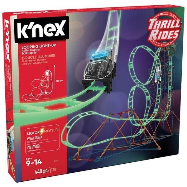 KNEX LOOPIN LIGHTIN COASTER