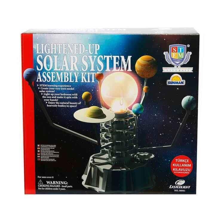 BİLİM SETİ GÜNEŞ SİSTEMİ IŞIKLI