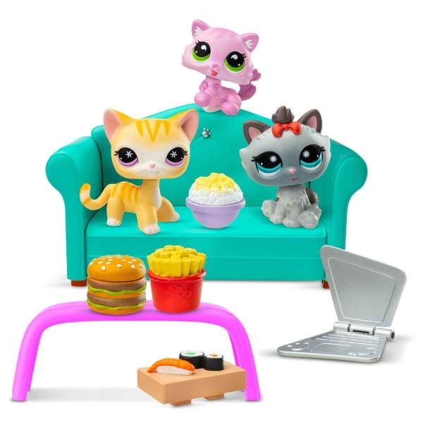 LİTTLETS PET SHOP MİNİŞLER LOKANTA OYUN SETİ