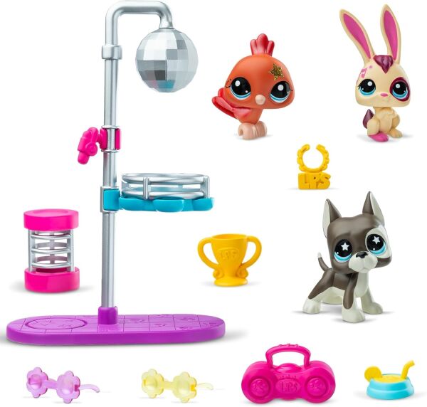 LİTTLETS PET SHOP MİNİŞLER DİSKO OYUN SETİ