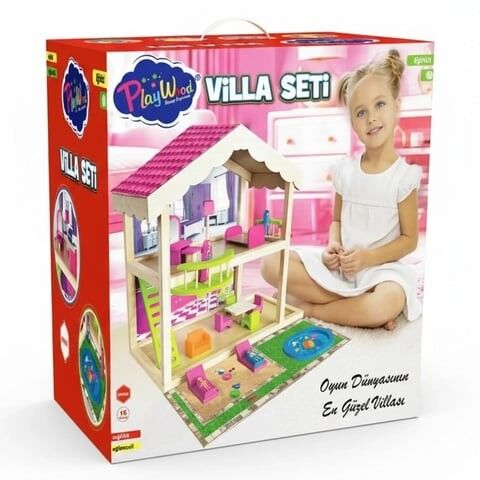 KUTUDA AHŞAP VİLLA SETİ