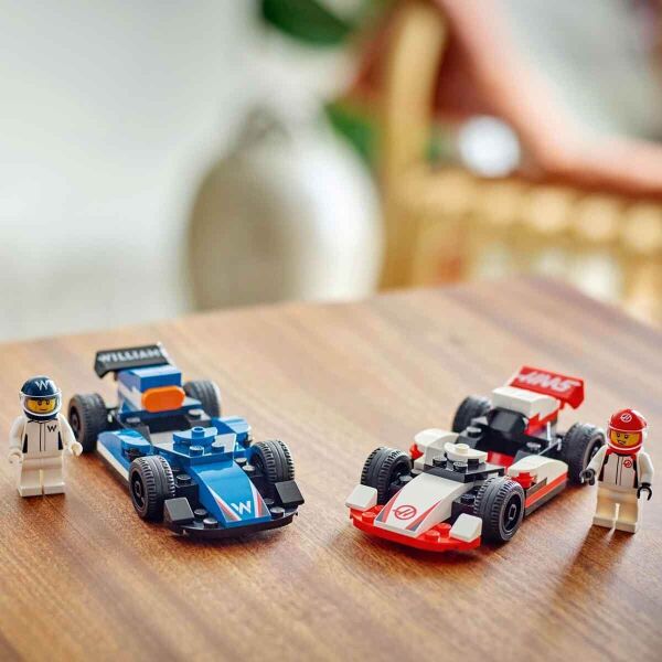 LEGO CITY F1 WİLLİAMS VE HAAS F1 YARIŞ ARABALARI