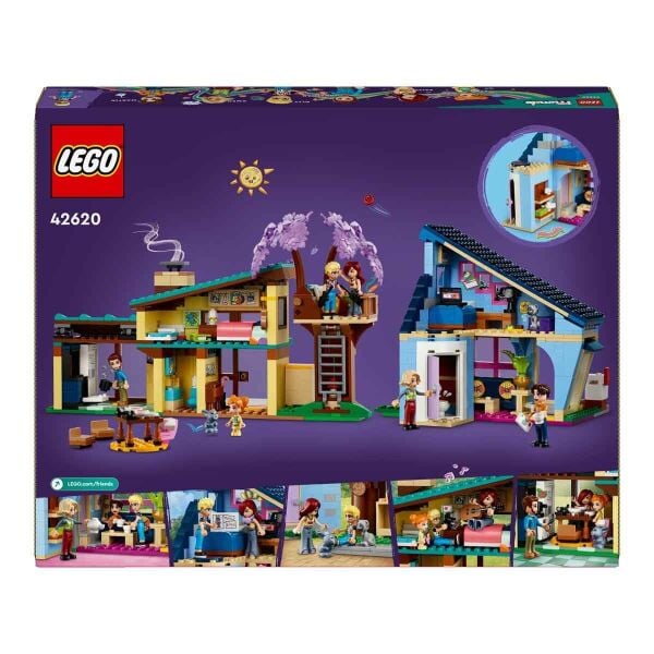 LEGO FRIENDS OLLY PAISLEY AİLE EVİ