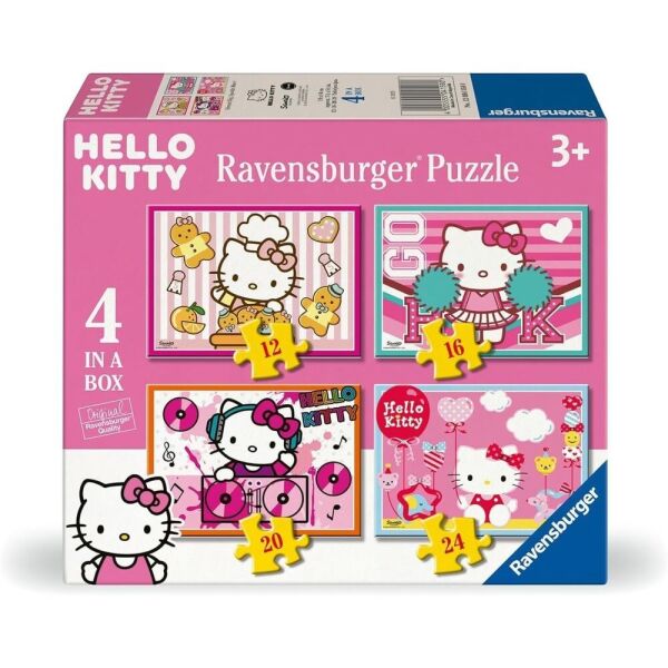 RAVENSBURGER COCUK 4IN1 HELLO KITTY PUZZLE