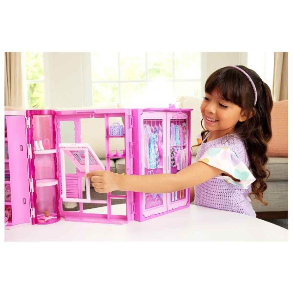 BARBIE MODA GUZELLİK RUYA GARDROBU VE BEBEK