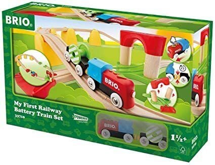 BRIO WORLD  MY FIRST RAILWAY SET