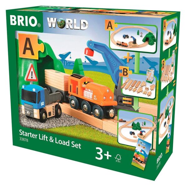 BRIO WORLD  STARTER LIFT&LOAD SET