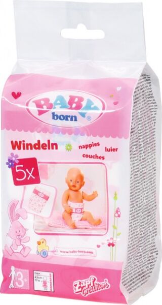 BABY BORN 5Lİ BEBEK BEZİ