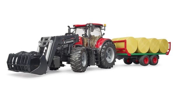 CASE OPTUM 300CVX K.TRAKTÖR BALYA RÖMORK