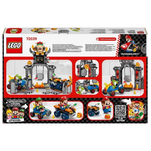 LEGO SUPER MARİO -MARİO KART BOWSER 1068 PRÇ. +9 YAŞ