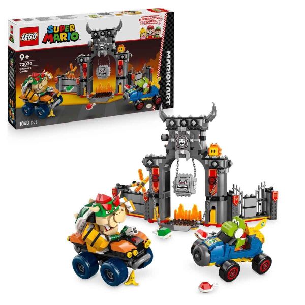 LEGO SUPER MARİO -MARİO KART BOWSER 1068 PRÇ. +9 YAŞ