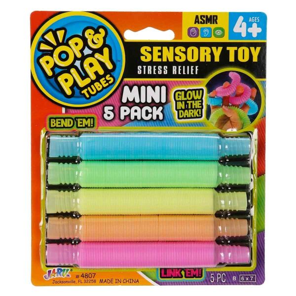 POP PLAY TUBES DUYUSAL STRES OYUNCAĞI