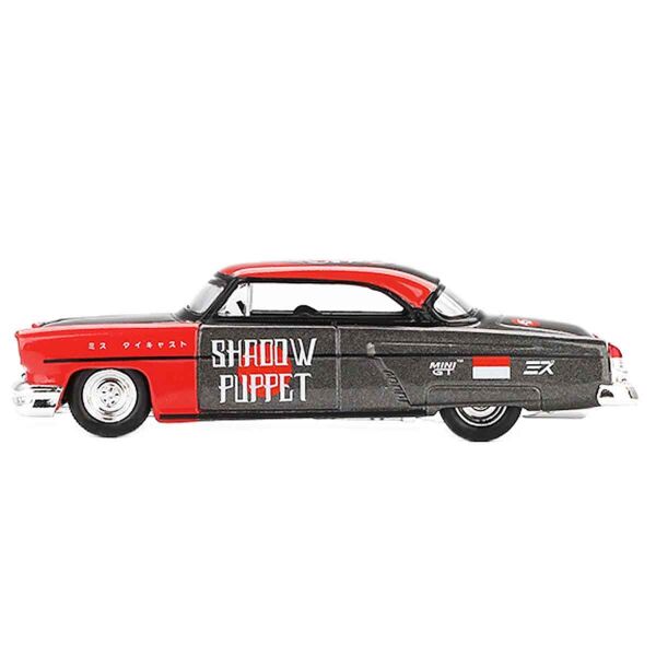 MINI GT 1/64 LİNCOLN CAPRİ HOT ROD 1954 ''SHADOW PUPPET'' MINI X  MIZU DİECAS
