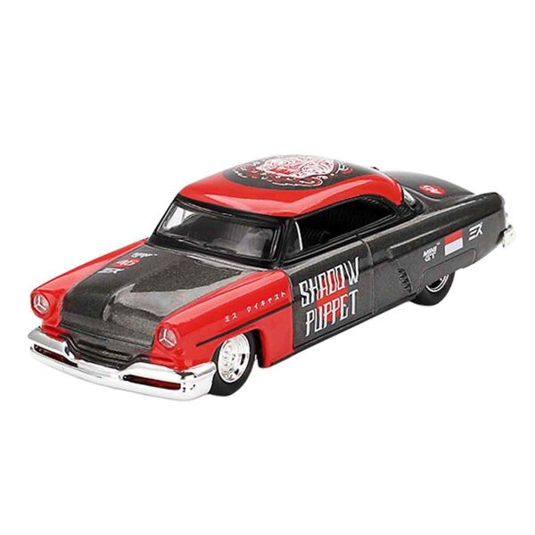 MINI GT 1/64 LİNCOLN CAPRİ HOT ROD 1954 ''SHADOW PUPPET'' MINI X  MIZU DİECAS
