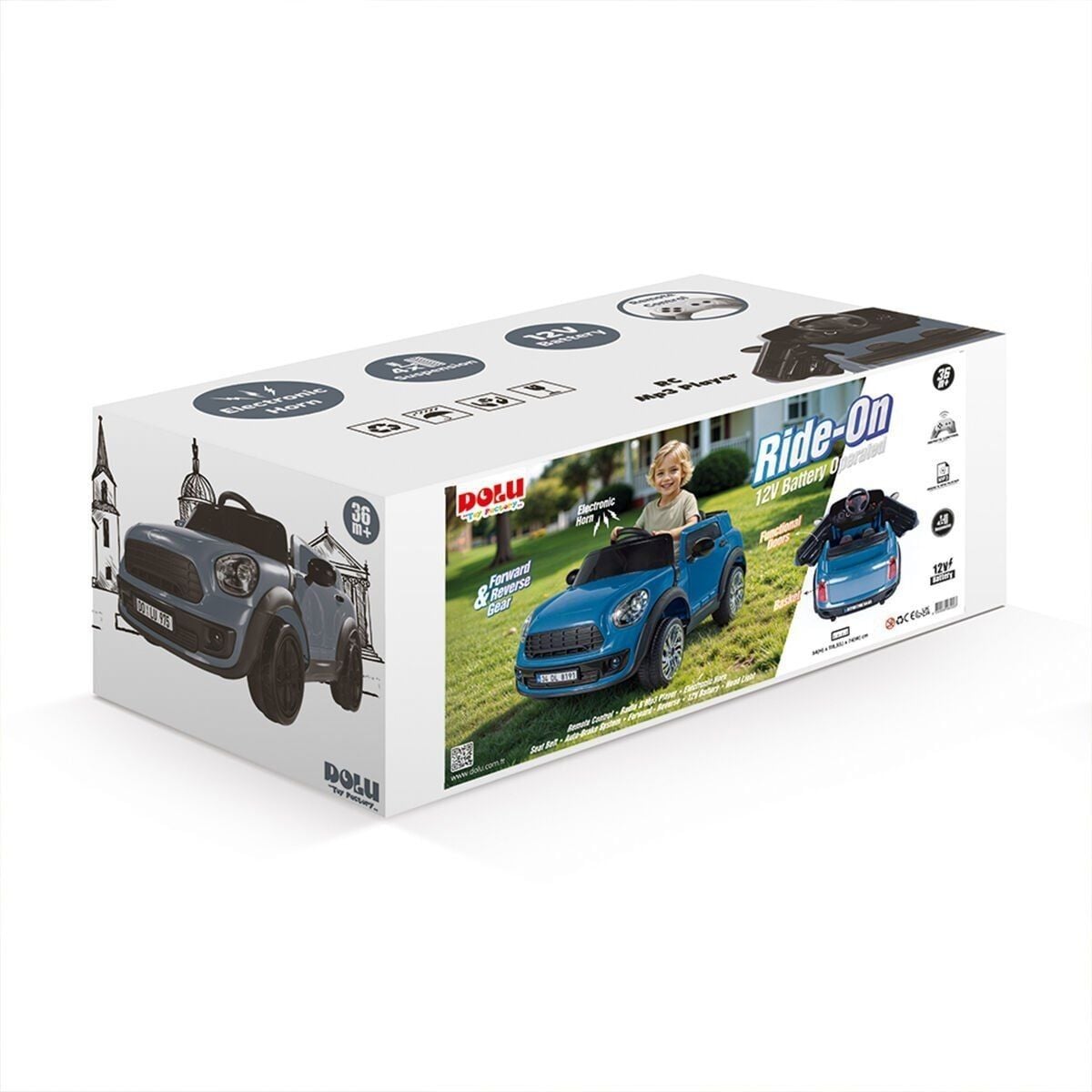 AKÜLÜ OYUNCAK RIDE ON 12V ARABA