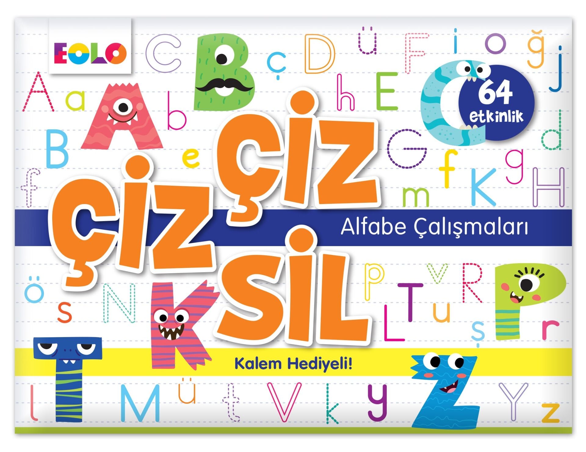 EOLO ÇİZ ÇİZ SİL ALFABE